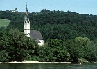 Kirche Pöstingberg in Puchenau, Donau-km 2138,6 : Kirche